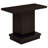 Fiona Cappuccino Engineered Wood Pedestal Console Table