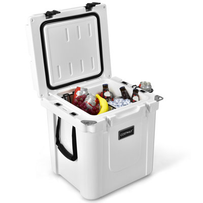 Costway 31L Ice Chest in White