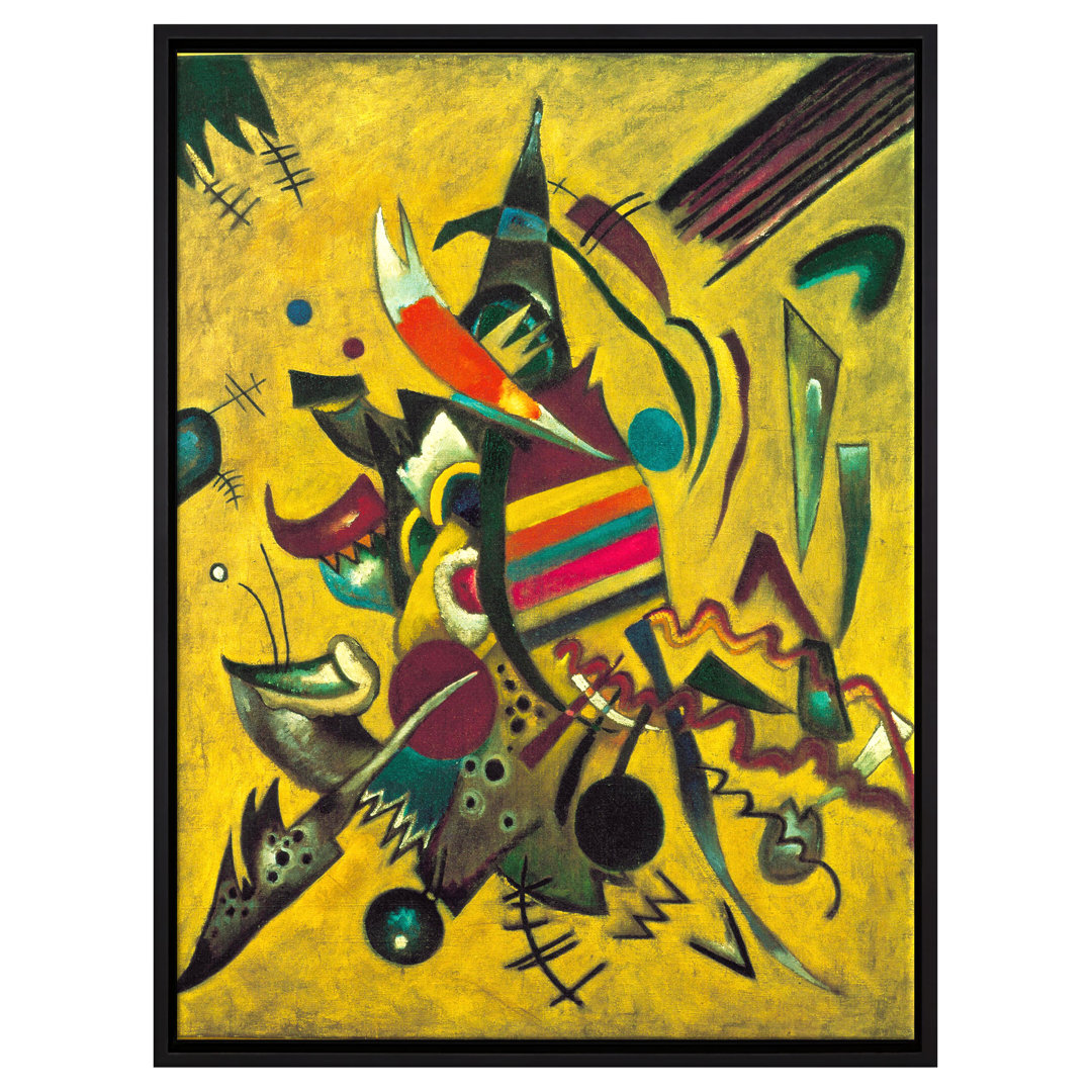 Gerahmtes Leinwandbild Points von Wassily Kandinsky