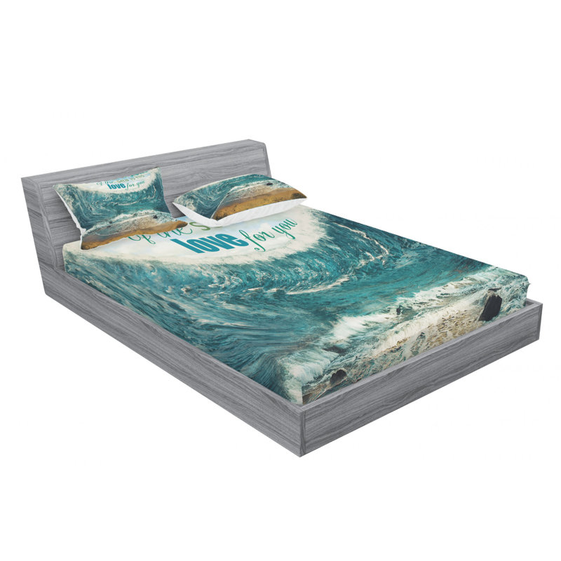 Microfiber Sheet Set, Full Sheet Set with Fitted Sheet
