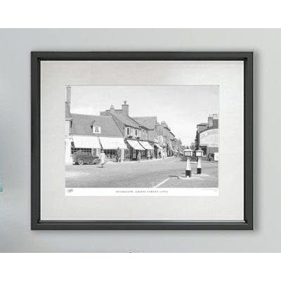 Wilmslow, Grove Street C1955 - Single Picture Frame Print