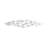 School Of Fish Wall Decor In Silver Leaf