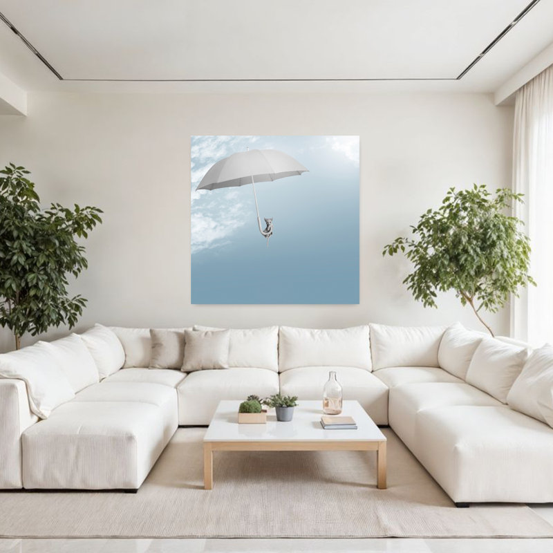 «Riding The Skies», art urbain contemporain, H 48 po x l 48 po