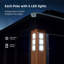 4m x 3.5m Aluminium Patio Gazebo