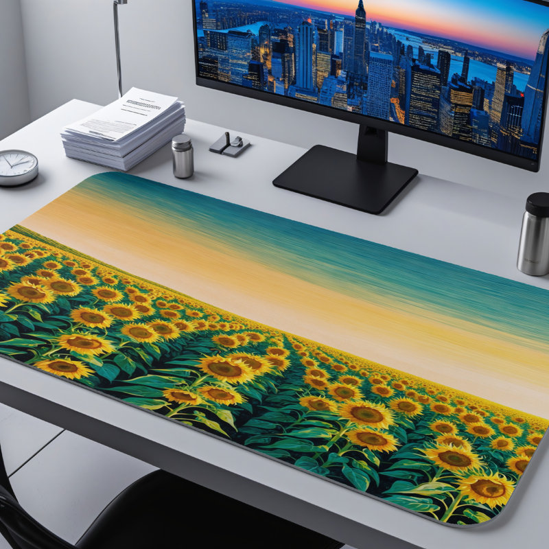 Polyester Desk Pad, 23.6x13.8