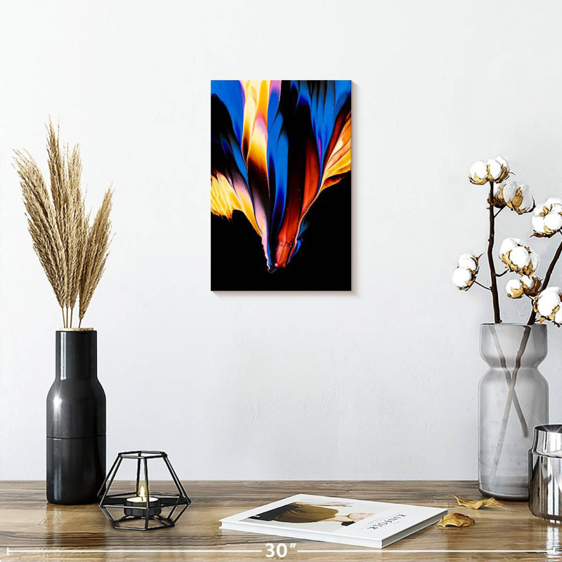 Avery Abstract Paint II, 12" H x 8" W