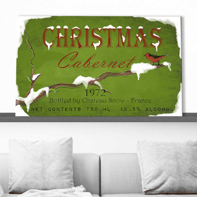 Christmas Cabernet (Horizontal) par By Jodi - impression