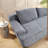Compression Sofas with Storage, 67 Inch Foam Modern Loveseat for Home
