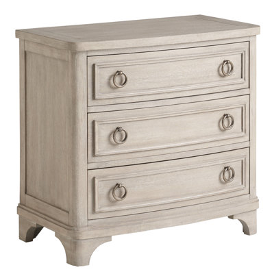 Malibu 3 - Drawer Solid Wood Nightstand