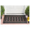 Tapis d'entrée antidérapant en caoutchouc 39 po x 24 po Cowger Garrisons Gate