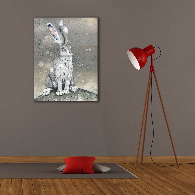 «Silver» par Maggie Vandewalle, art mural sur toile, H 34 po x l 26 po x P 1,5 po