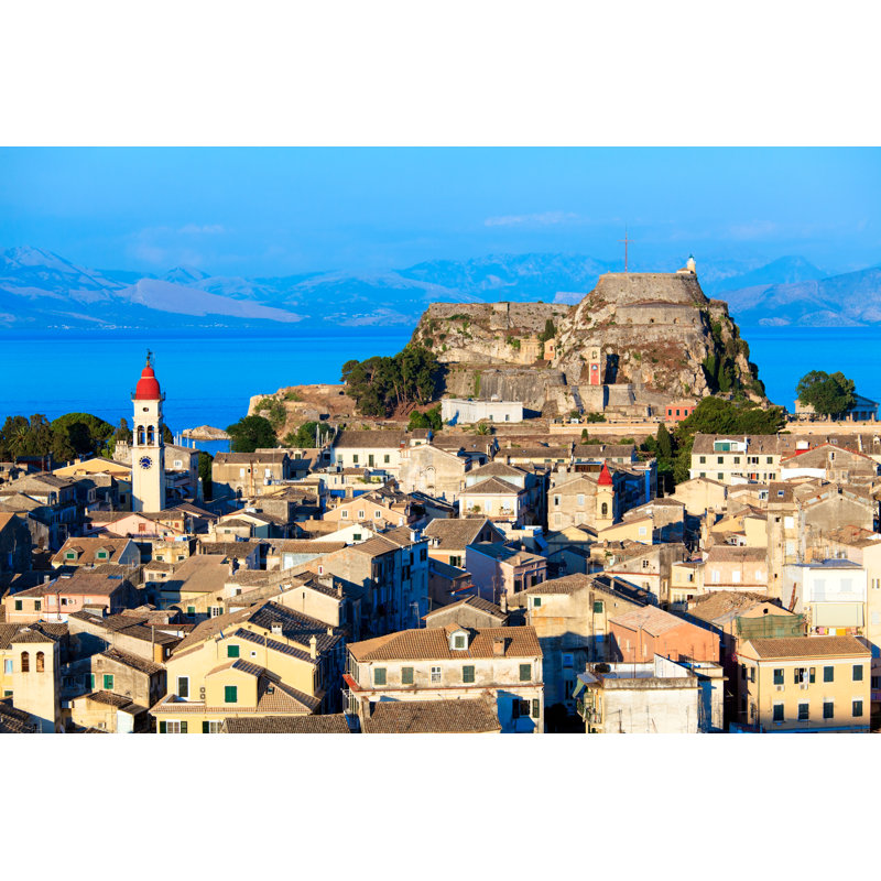 Venango New Fortress Kerkyra - Wrapped Canvas Print, 51cm H x 76cm W x 3.8cm D