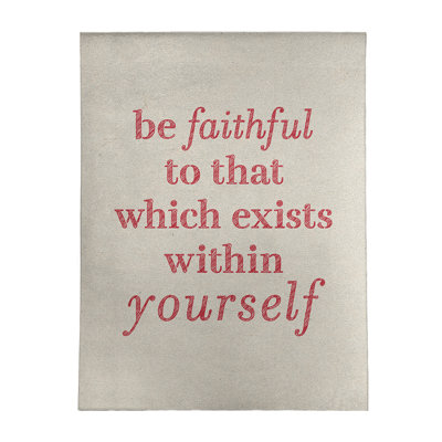 Quotes Chenille Indoor Rug