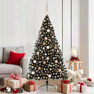 Artificial Pre-lit Christmas Tree PVC