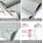 Gray UV Protection Waterproof Blackout Roller Window Shades for Home and Office-74466085-75189227