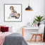 Giclée encadrée de livres de mode et de luxe, design par Amanda Greenwood-1795106809-1795106805