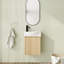 Ensemble de meuble-lavabo simple avec plateau 16 Straussview-102124894