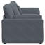  Canapé modulaire gris foncé