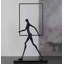 Figurine moderne moderne en fer