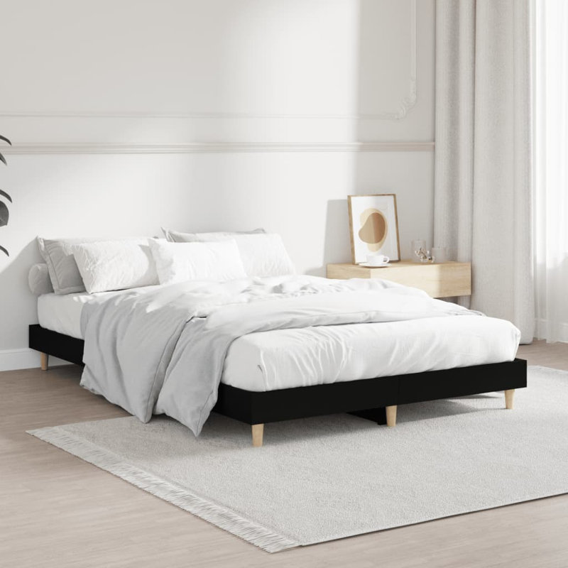 Brotherhood Bed, Black, 120 x 190cm