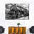 " Steam Engine Train Canvas Print "-518635590
