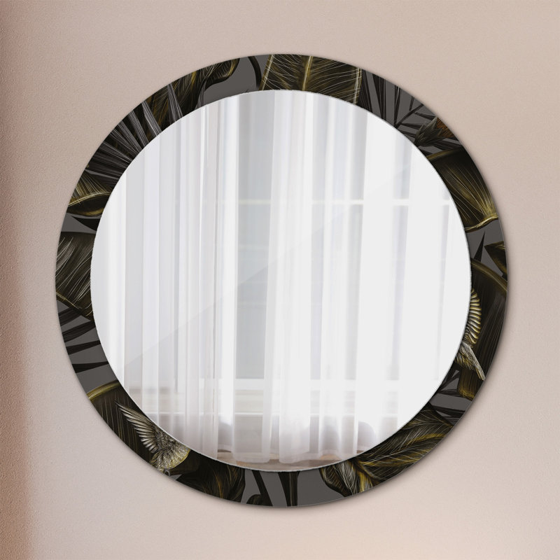 Huldar Glass Flat Wall Mirror