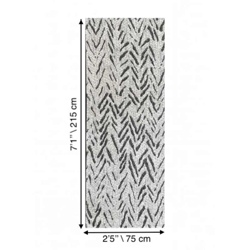 Tapis Kailynn, Tapis de couloir 2 pi 5 po x 7 pi