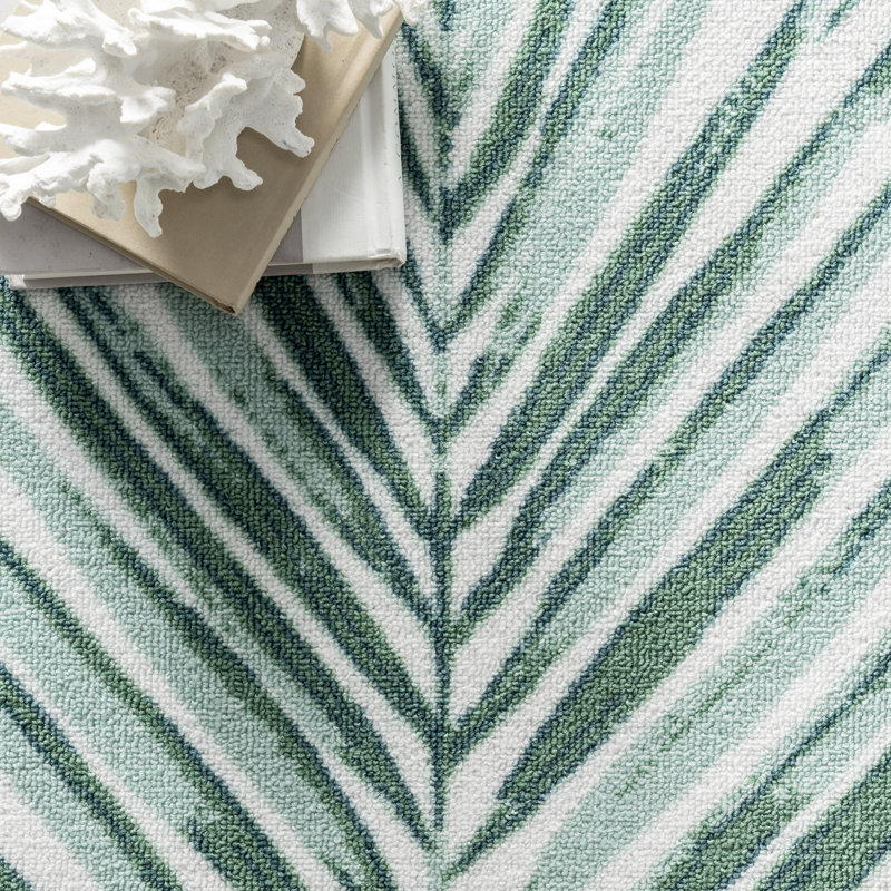 Tapis floral intérieur / extérieur Galax, Rectangle 8 pi x 10 pi