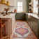 Felty Oriental Light Gray Area Rug