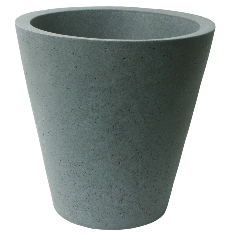 Pot à fleurs Emerson, H 20,5 po x l 20 po x P 20 po, Taupe