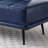 Modern End Of Bed Bench With Swivel Tray And Side Table, Ideal For Bedroom, Living Room, Entryway And More-273205334