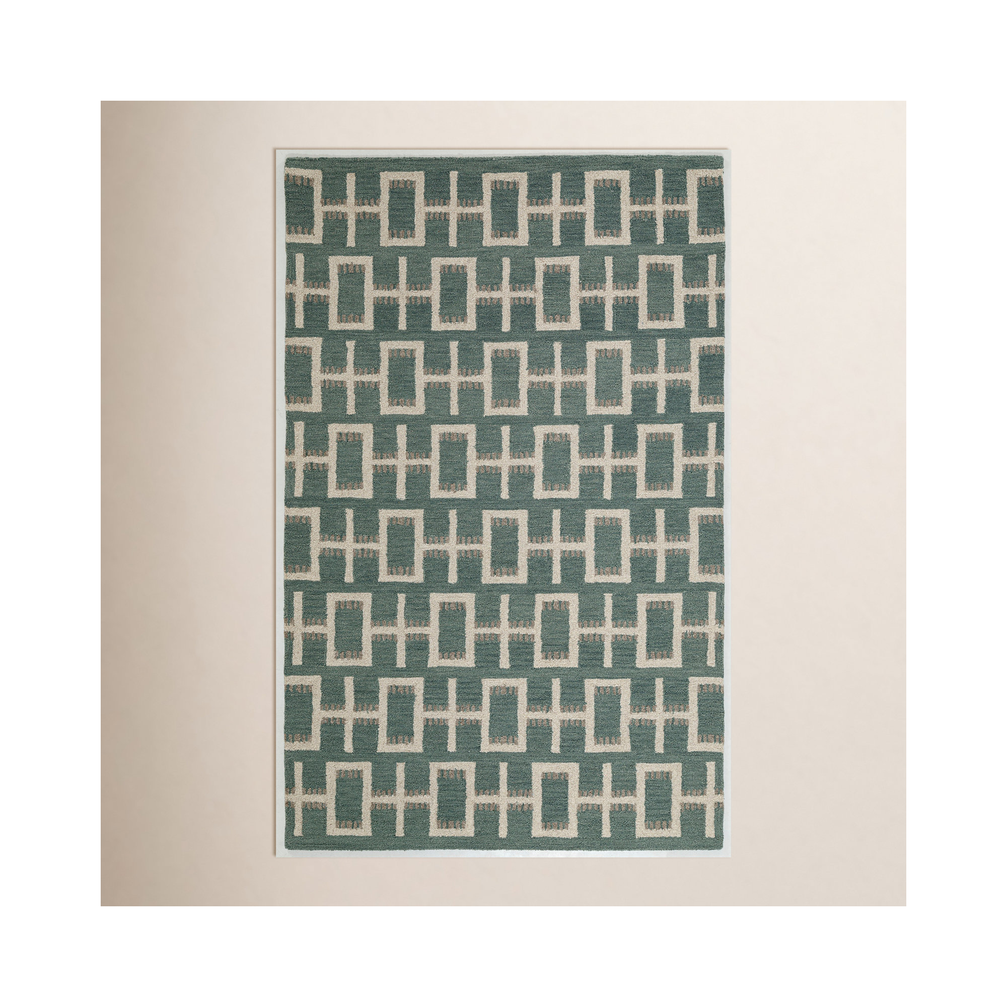 Elsey Hand Tufted Wool Rug, Rectangle 9' x 12'