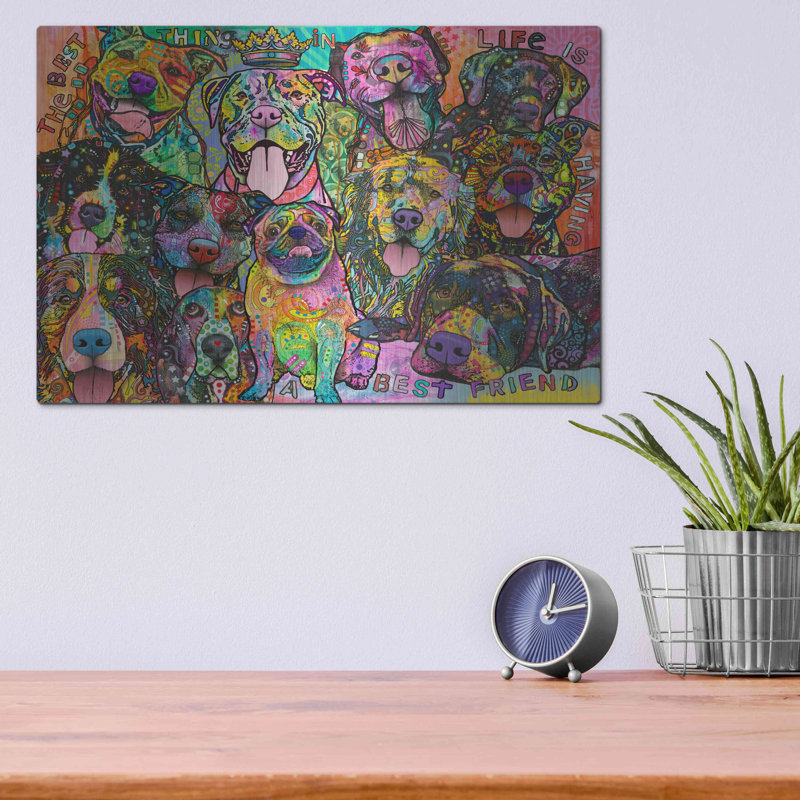 «Best Friends» par Dean Russo, H 12 po x l 16 po