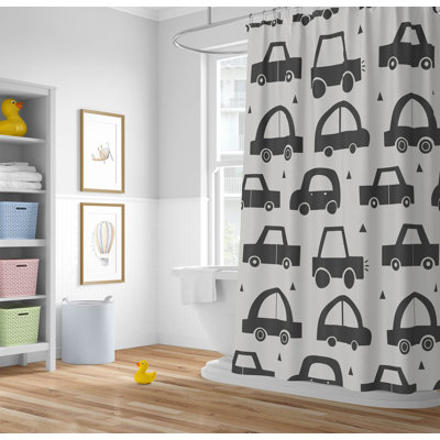 Driveway Ultra-Thin Lightweight Shower Curtain
