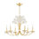 Beaumont 6 - Light Shaded Chandelier Classic / Traditional Chandelier