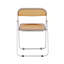 Chaise pliante transparente en plastique-1879519261