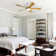 52 Inch Modern Ceiling Fan With 22W LED Light And Remote Control 5 ABS Blades For Living Room