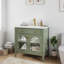 Meuble-lavabo de salle de bain 35,6 po Mid-Century