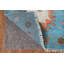 Tapis bleu All-Over Oushak 9 x 12