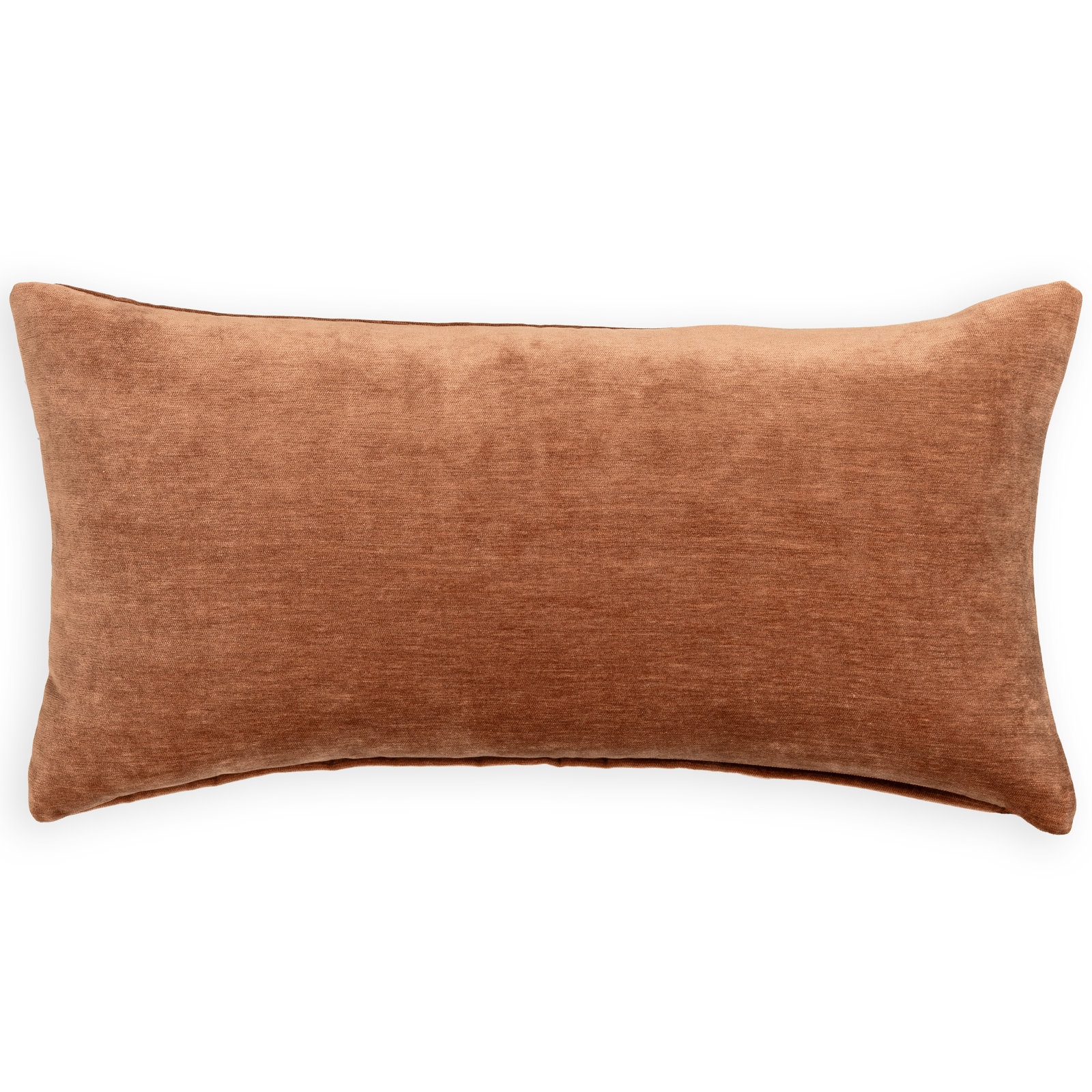 Throw Pillow, Rust, 36" x 14", Polyfill