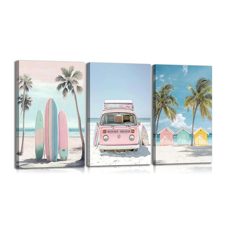 3 Piece Wrapped Canvas Print