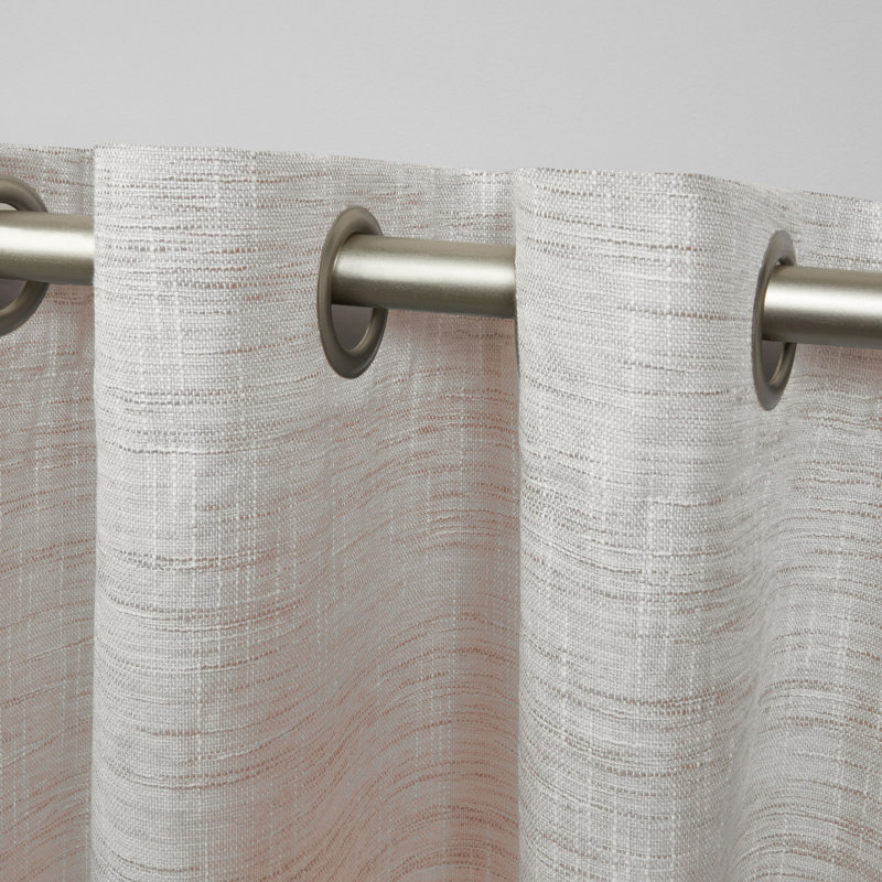Palni Curtain Pair, Blush, 52" W x 96" L