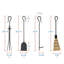 Ensemble d'outils de foyer 4 pièces Antonucci-1354060616