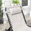 Chaise longue de piscine 2 pièces 2 pièces en maille respirante crème pour chaise longue de patio