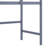 Twin Elevated Rubber Wood Loft Bed, Complete With Safety Guardrail, Integrated Desk, Ladder-1831519187