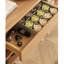 Banc de rangement pour chaussures en bois massif 10 paires-99438946
