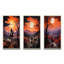 «Western Cowboy Rugged», 3 pièces sur toile-2106871927-2106871924