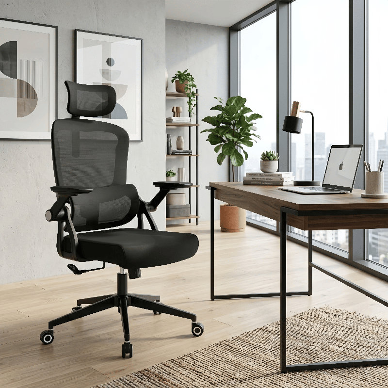 Heavy Duty Ergonomic Desk Office Chair, High Back Home Computer Chair With Headrest  And Adjustable Swivel 3D Armrests For Comfort  Adjustable Lumbar Supports Up To 350Lbs