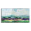  «May Lavender Field 2» par Silvia Vassileva, art mural en verre acrylique, 24 po x 12 po-198856228
