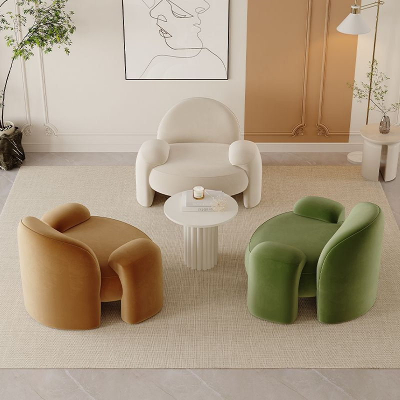 Canapé simple moderne minimaliste (ensemble de 3)